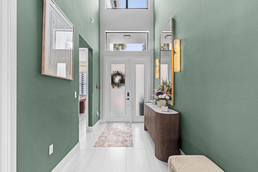 Furnished interior view inside a new home in Solana Bay at Avenir, Palm Beach Gardens (Image 33). Furnished interior view inside a new home in Solana Bay at Avenir, Palm Beach Gardens (Image 33).