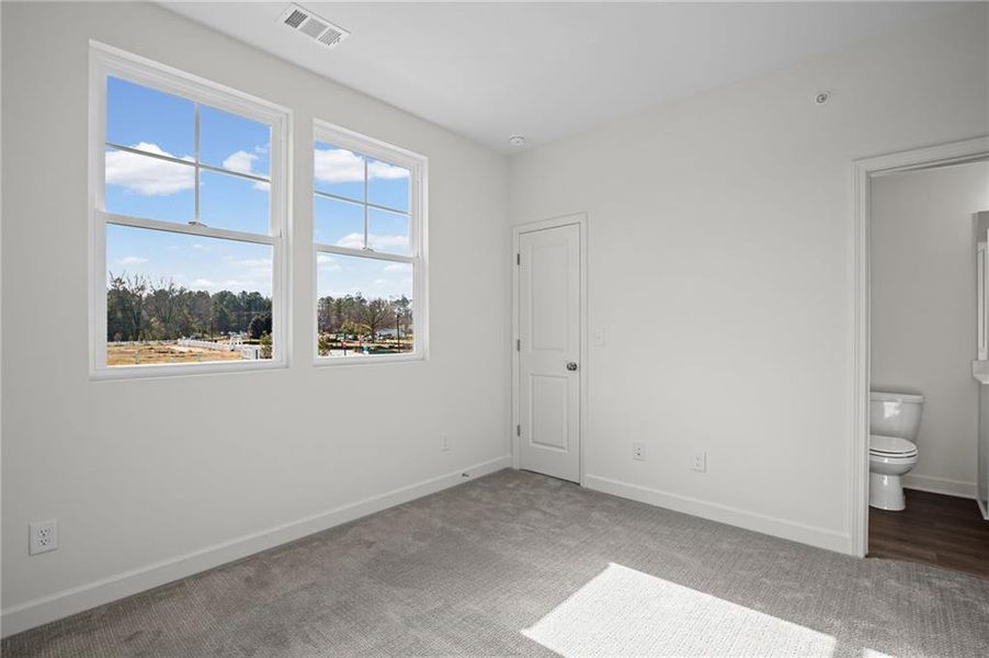 Spacious, unfurnished interior of a new home in The Village at River Green, Canton (Image 33).