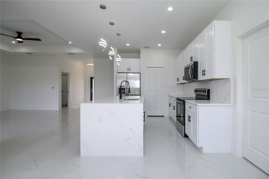 Furnished interior view inside a new home in , Lehigh Acres (Image 6).