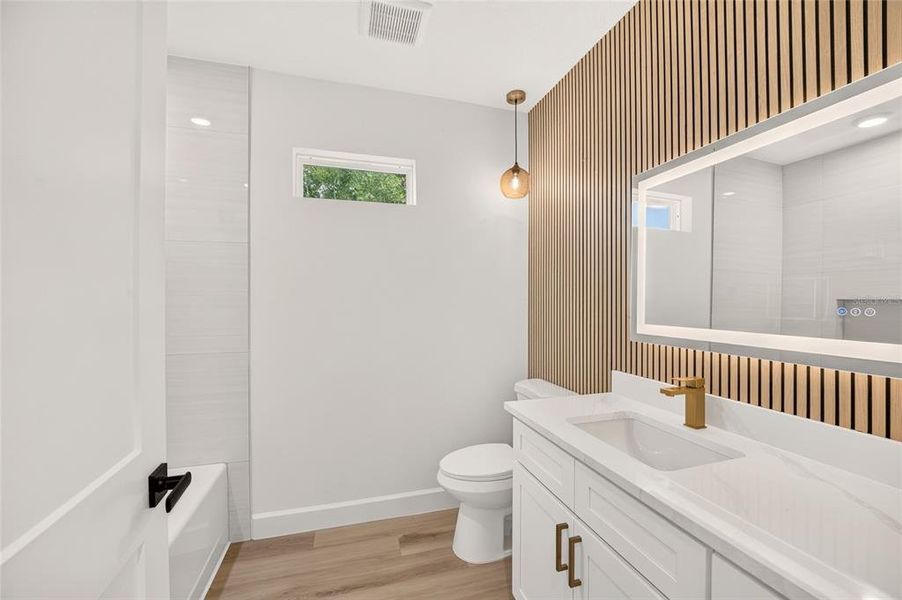 Furnished interior view inside a new home in , Ocala (Image 12).