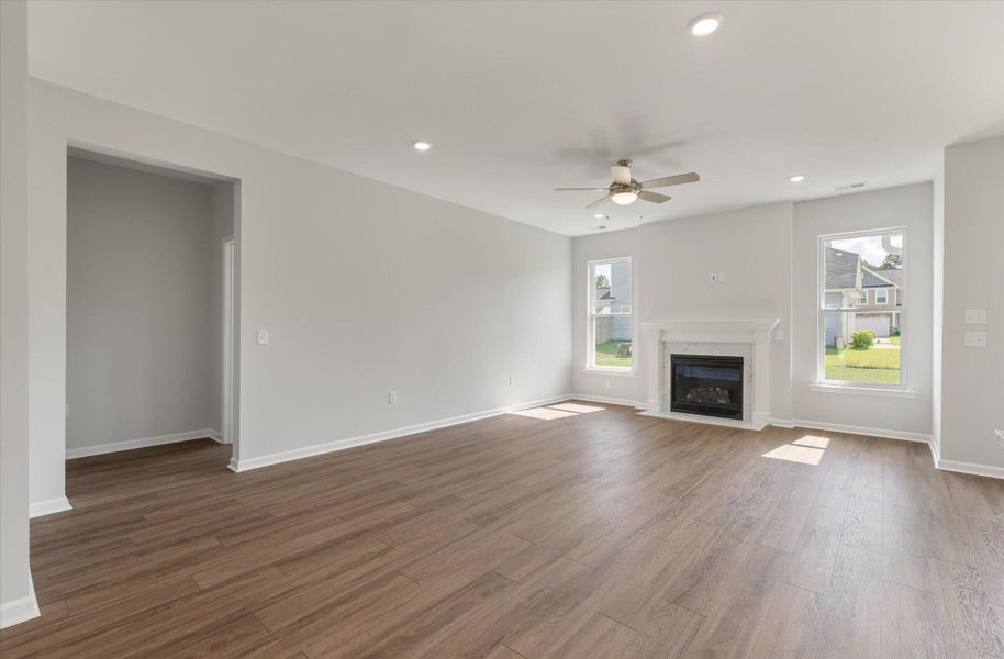 Spacious, unfurnished interior of a new home in Parker's Preserve, Ridgeville (Image 14). Spacious, unfurnished interior of a new home in Parker's Preserve, Ridgeville (Image 14).