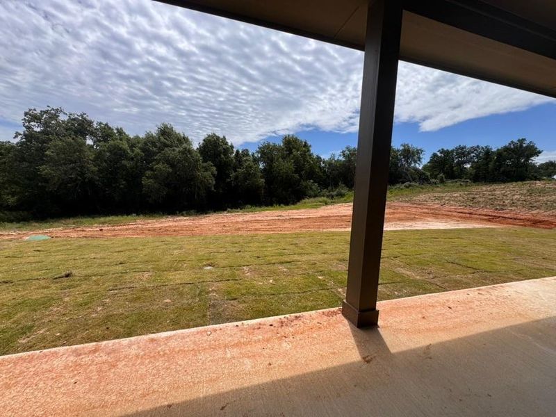 Exterior details and patio area of a home in Oak Grove Addition, Springtown (Image 3).