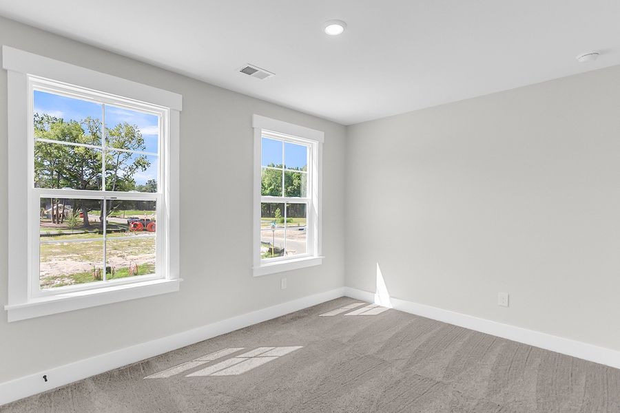 Spacious, unfurnished interior of a new home in Pineland Preserve, Summerville (Image 48). Spacious, unfurnished interior of a new home in Pineland Preserve, Summerville (Image 48).