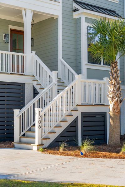 Exterior details and patio area of a home in , Johns Island (Image 4). Exterior details and patio area of a home in , Johns Island (Image 4).