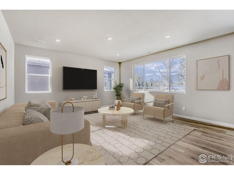 Furnished interior view inside a new home in Trevenna, Windsor (Image 9).