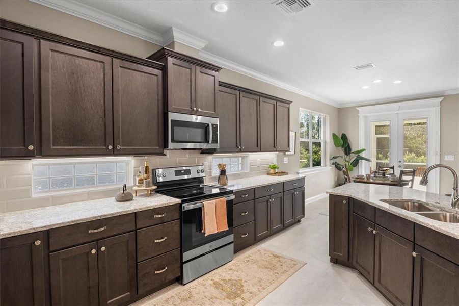 Furnished interior view inside a new home in Lake James, Lakeland (Image 31).