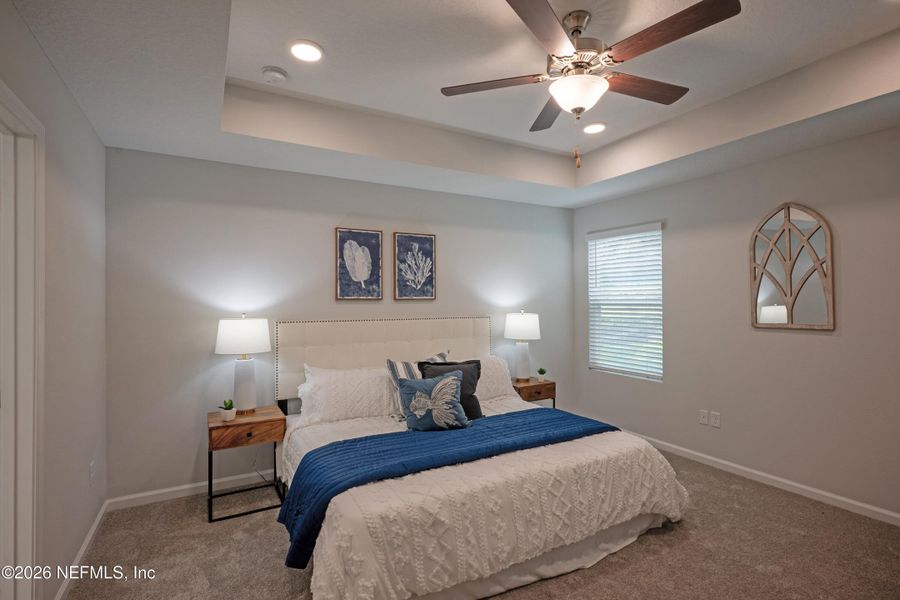 Furnished interior view inside a new home in , Jacksonville (Image 9).