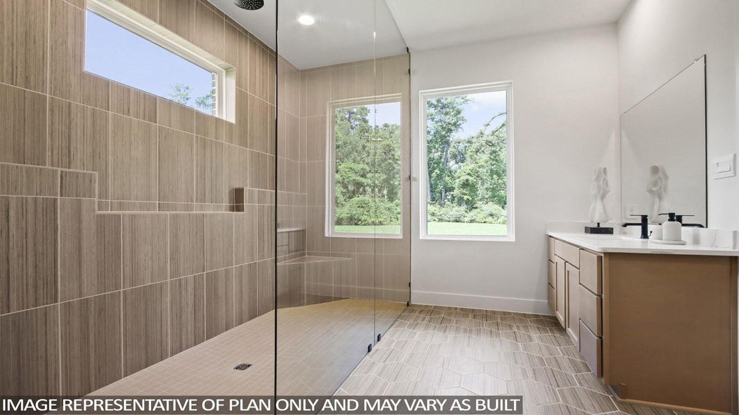 Furnished interior view inside a new home in Butlers Bend Estates, Pinehurst (Image 11).