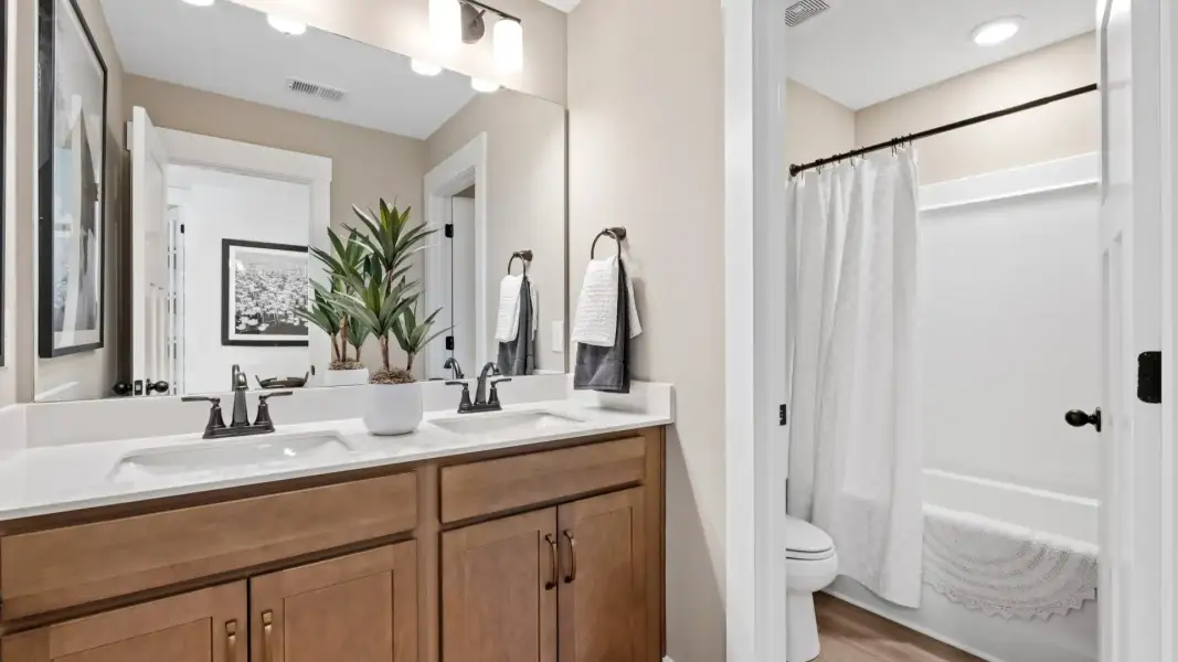 Furnished interior view inside a new home in Walnut Ridge, Inman (Image 22).