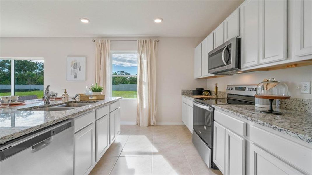 Furnished interior view inside a new home in Buena Lago, St. Cloud (Image 25).