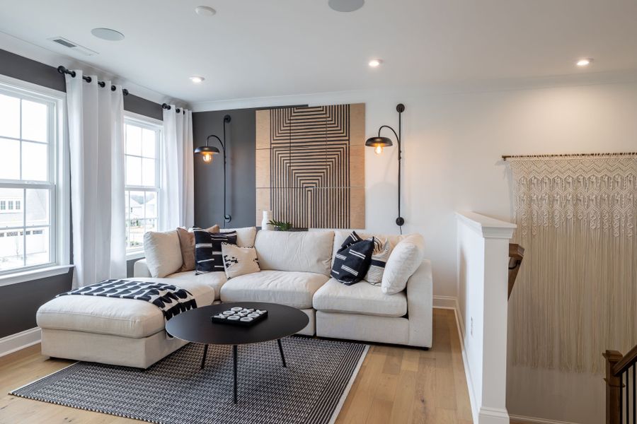 Representative furnished interior of a home built from the Riverton by Pulte Homes in Waterside at Pine Island, Columbia (Image 9). Representative furnished interior of a home built from the Riverton by Pulte Homes in Waterside at Pine Island, Columbia (Image 9).