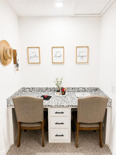 Furnished interior view inside a new home in Silo Mills, Joshua (Image 21).