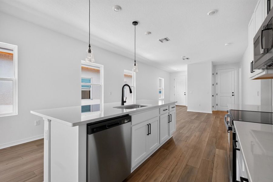 Furnished interior view inside a new home in Catamaran Cove, Rockledge (Image 5).