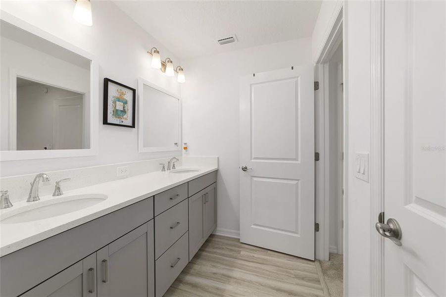 Furnished interior view inside a new home in , The Villages (Image 8).