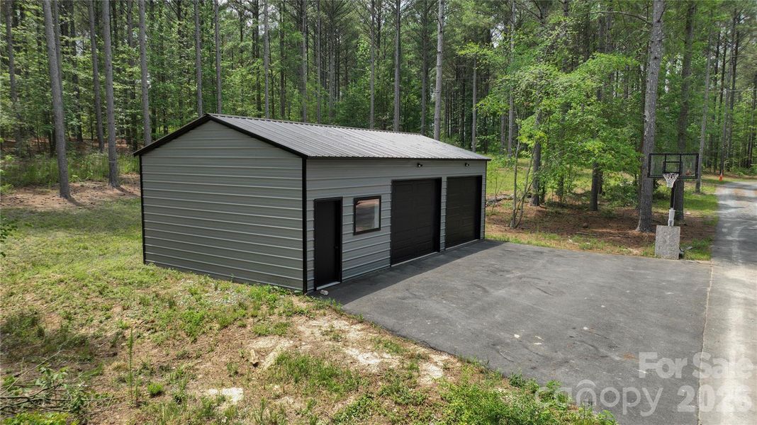 Exterior details and patio area of a home in , Marshville (Image 23).