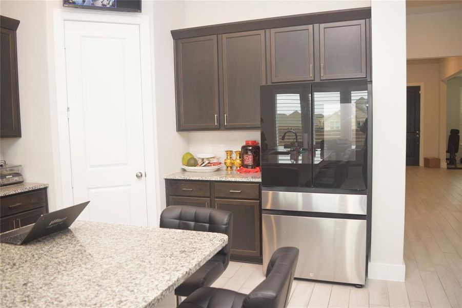 Furnished interior view inside a new home in , Hickory Creek (Image 6).