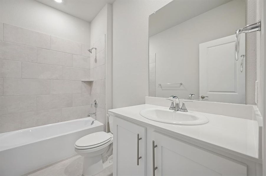 Photo is not of the actual home, but is an inspirational photo of builder’s model home and may depict options, furnishings, and/or decorator features that are not included.