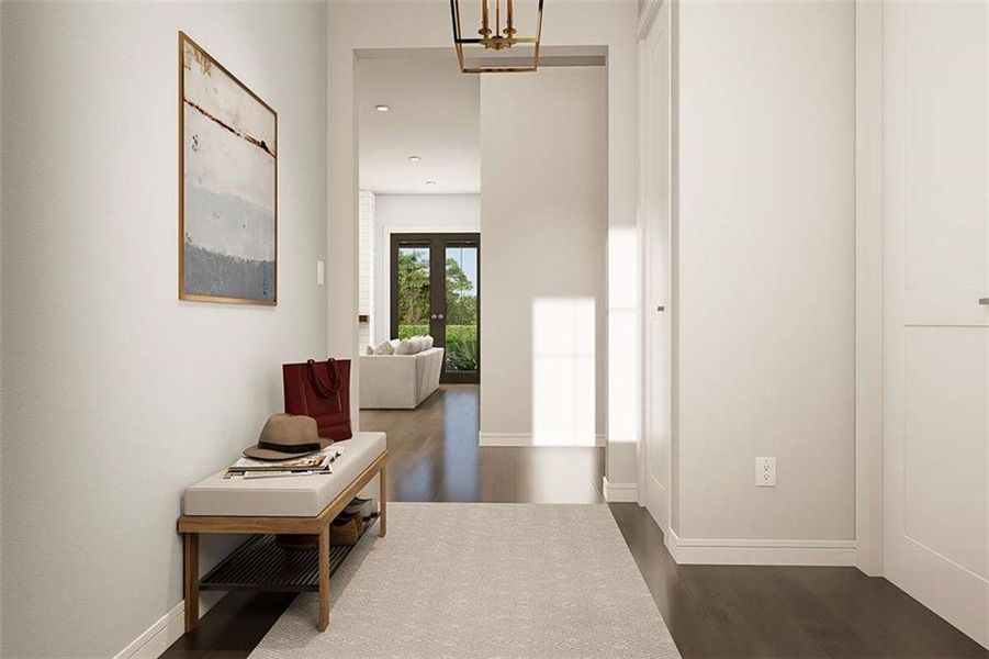 Furnished interior view inside a new home in , Ellijay (Image 9). Furnished interior view inside a new home in , Ellijay (Image 9).