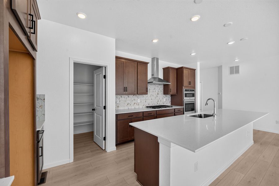 Furnished interior view inside a new home in Macanta, Castle Rock (Image 6).