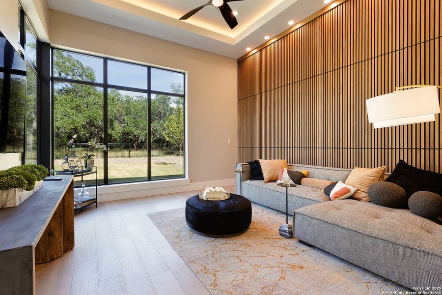 Furnished interior view inside a new home in , Boerne (Image 34).
