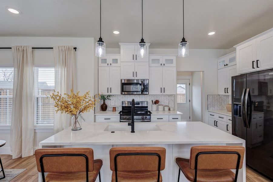 Furnished interior view inside a new home in , Fort Worth (Image 5). Furnished interior view inside a new home in , Fort Worth (Image 5).