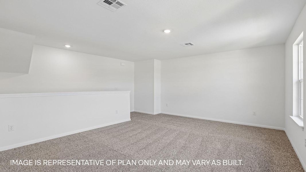 Spacious, unfurnished interior of a new home in Bar W Ranch, Leander (Image 18). Spacious, unfurnished interior of a new home in Bar W Ranch, Leander (Image 18).
