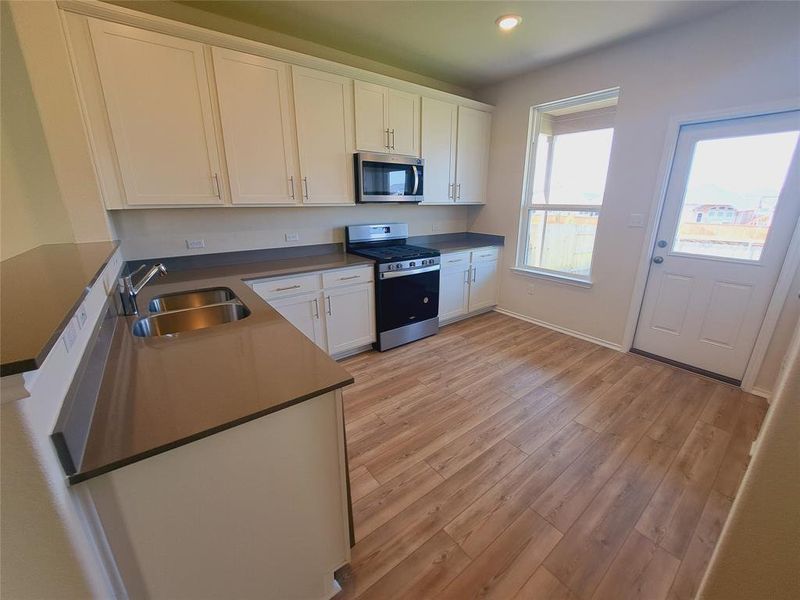 Furnished interior view inside a new home in Sunfield, Buda (Image 5). Furnished interior view inside a new home in Sunfield, Buda (Image 5).