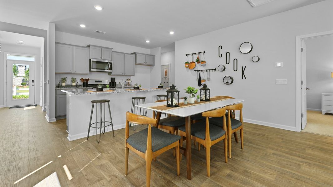 Furnished interior view inside a new home in Pine Hills at Cane Bay, Summerville (Image 7).