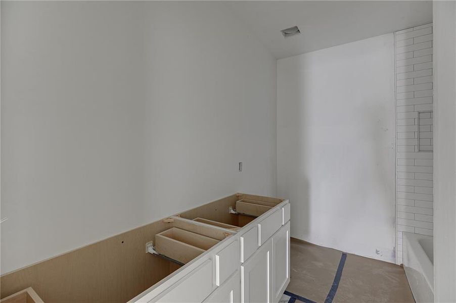 In-progress construction of a new home in , Buford, GA (Image 36).