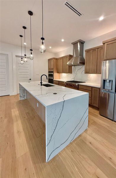 Furnished interior view inside a new home in , San Antonio (Image 7).
