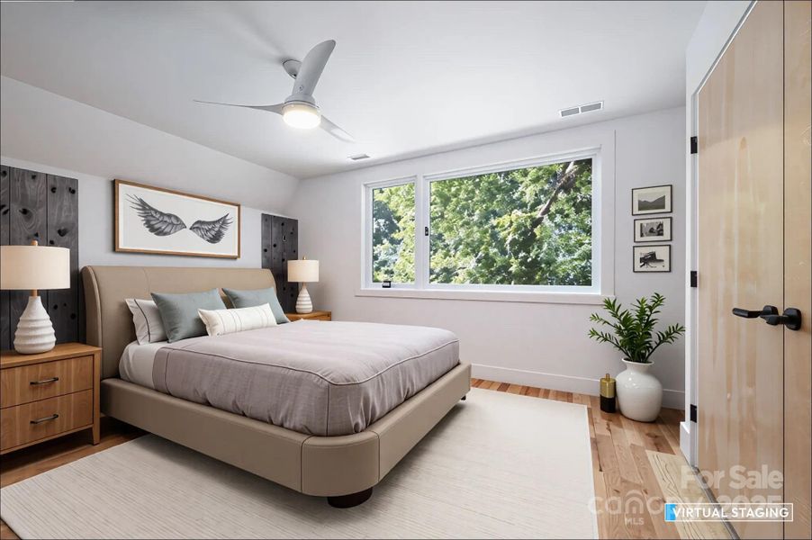Bedroom with Wooded View Bedroom with Wooded View