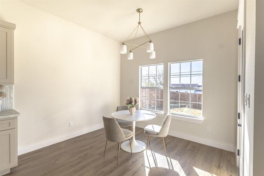 Furnished interior view inside a new home in , Fort Worth (Image 5).