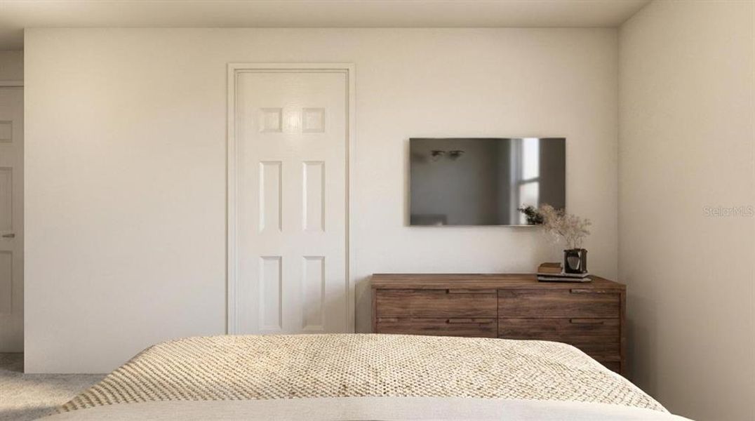 Furnished interior view inside a new home in Solara Resort, Kissimmee (Image 14).