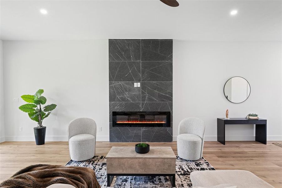 Furnished interior view inside a new home in , Dallas (Image 7). Furnished interior view inside a new home in , Dallas (Image 7).