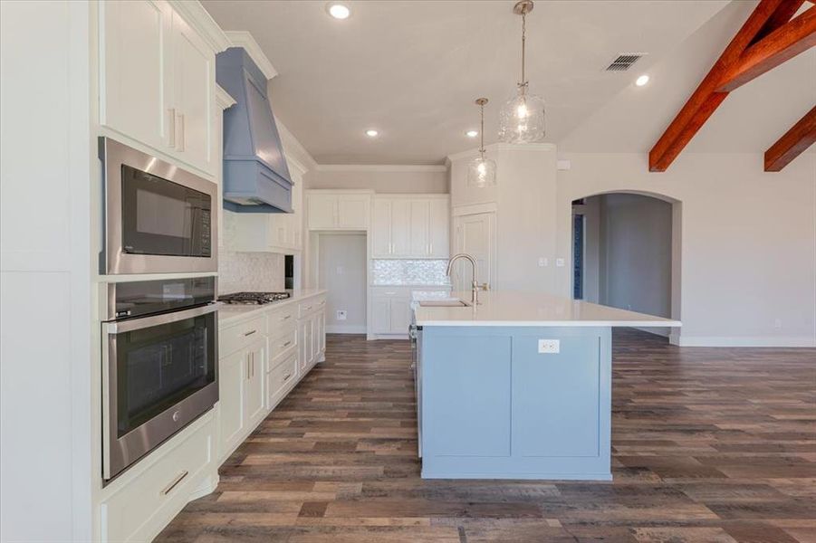 Furnished interior view inside a new home in , Poolville (Image 11). Furnished interior view inside a new home in , Poolville (Image 11).