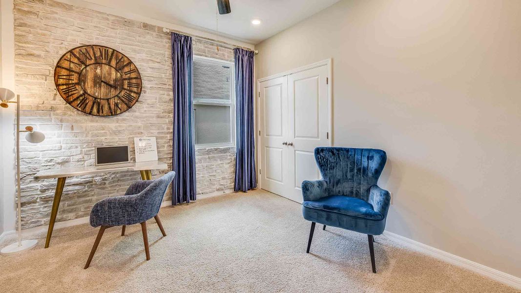 Furnished interior view inside a new home in Silverstone North, Palmetto (Image 15).