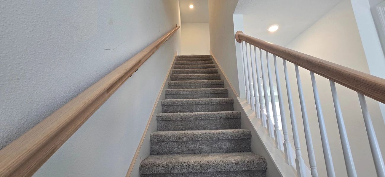 Stairs to Second Floor