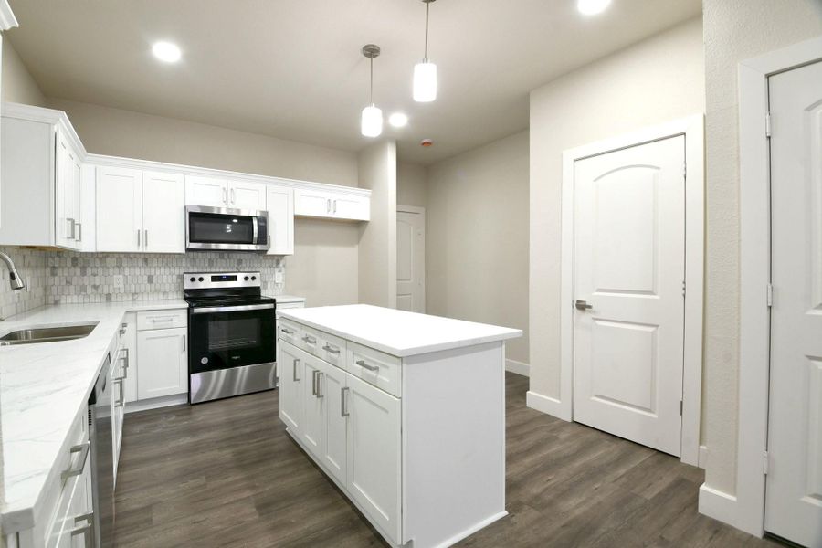 Furnished interior view inside a new home in , Houston (Image 10).