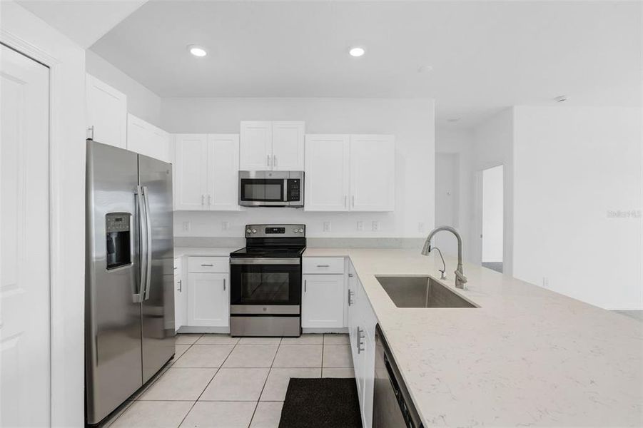 Furnished interior view inside a new home in , San Antonio (Image 10).