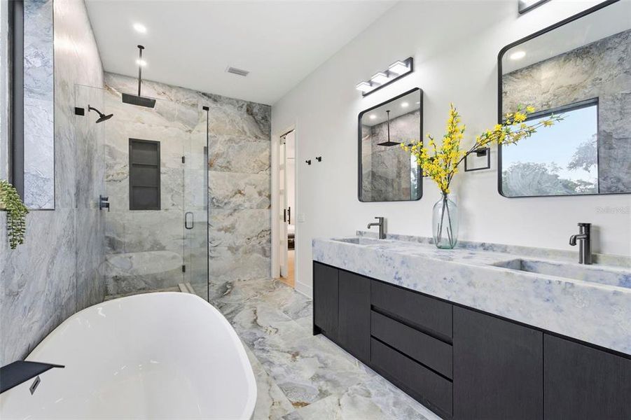 Furnished interior view inside a new home in , Safety Harbor (Image 5).