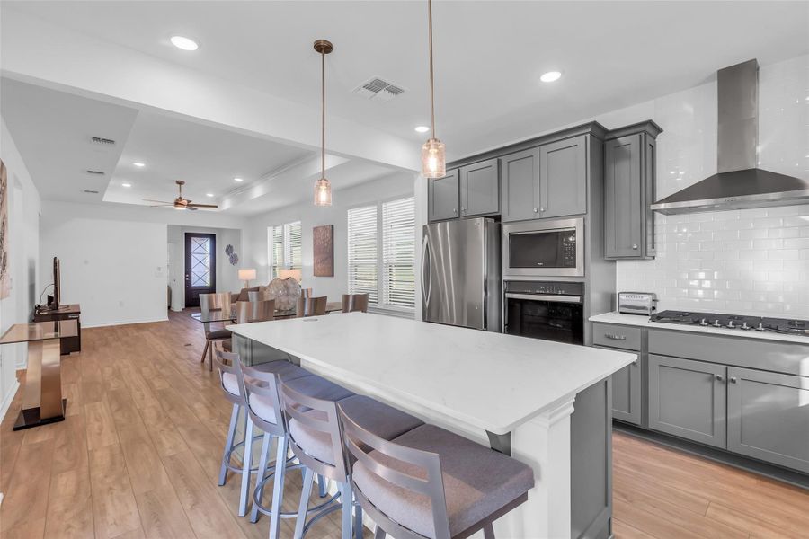 Furnished interior view inside a new home in , Fulshear (Image 26).
