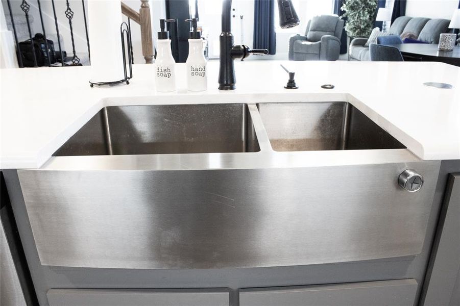 Close-up of interior finishes inside a home in , Mansfield (Image 33).