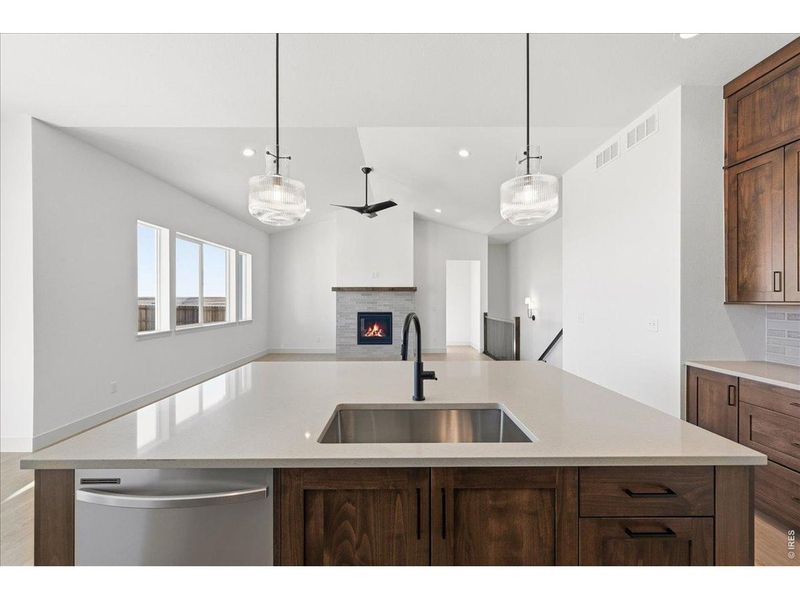 Furnished interior view inside a new home in , Milliken (Image 11). Furnished interior view inside a new home in , Milliken (Image 11).