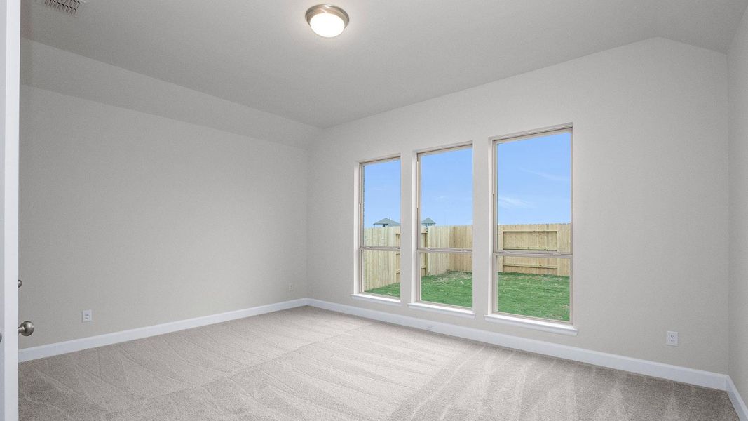 Spacious, unfurnished interior of a new home in Everly 45', Hockley (Image 13).