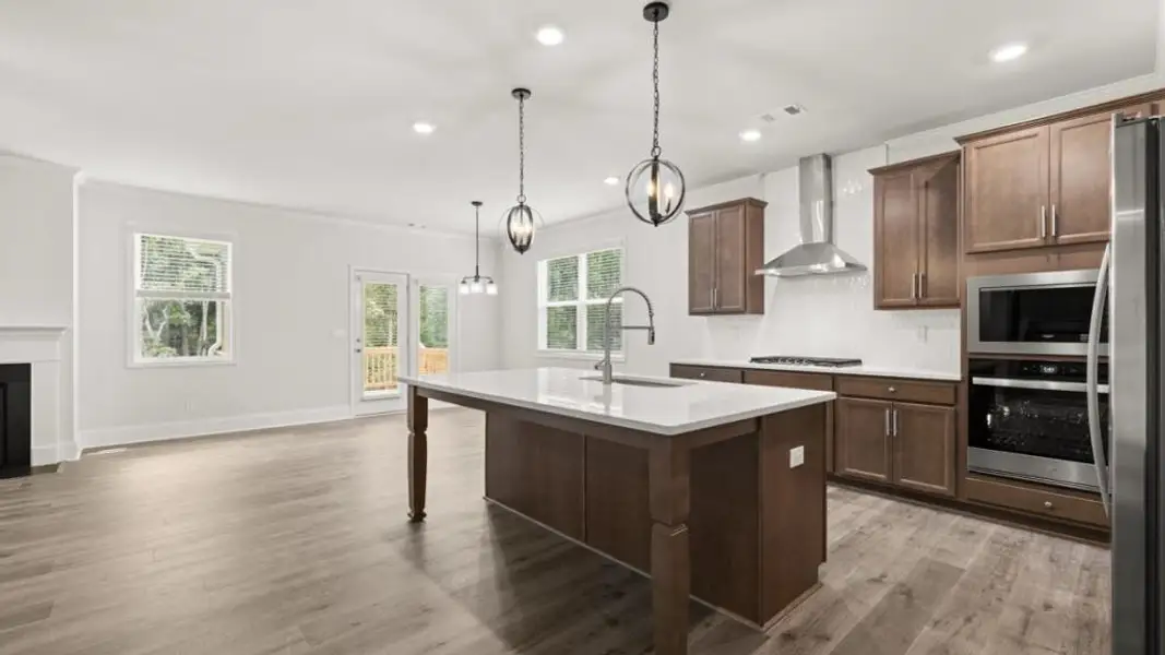 Furnished interior view inside a new home in Butner Estates, South Fulton (Image 2). Furnished interior view inside a new home in Butner Estates, South Fulton (Image 2).