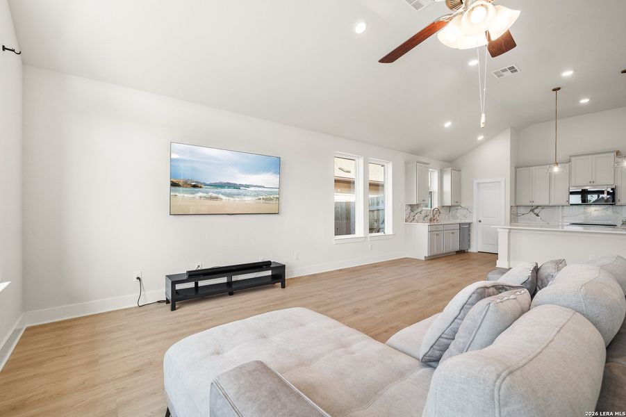 Furnished interior view inside a new home in Westridge, San Antonio (Image 16).