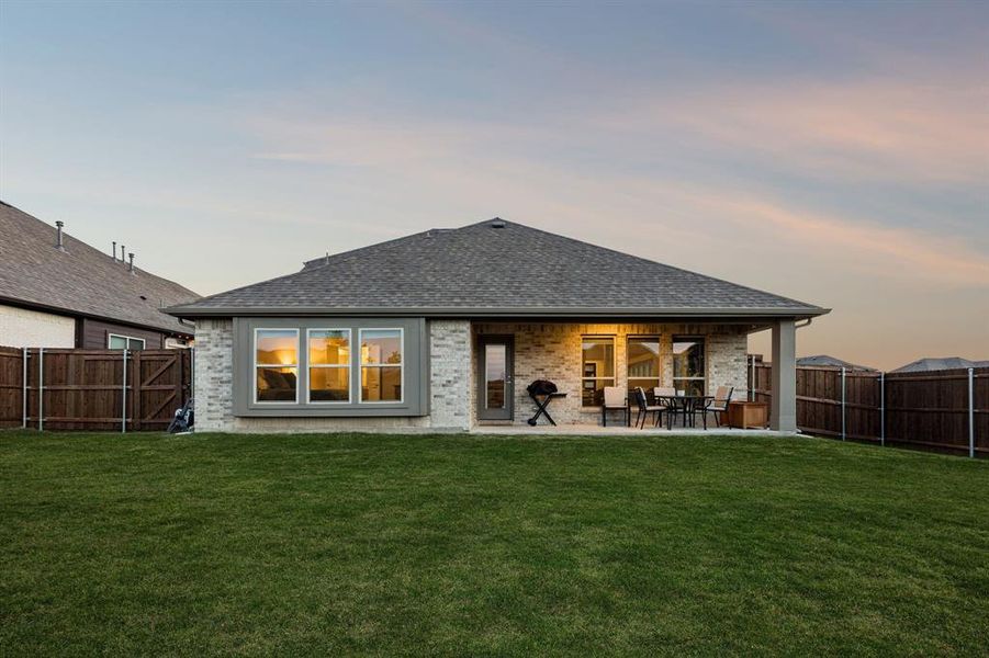 Exterior details and patio area of a home in Devonshire, Forney (Image 24). Exterior details and patio area of a home in Devonshire, Forney (Image 24).