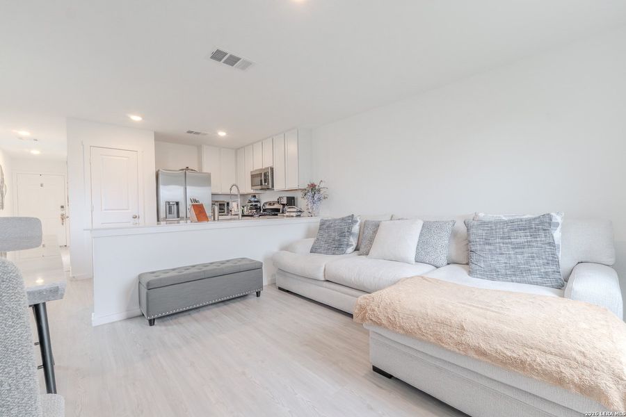 Furnished interior view inside a new home in Flora Meadows, Converse (Image 12).