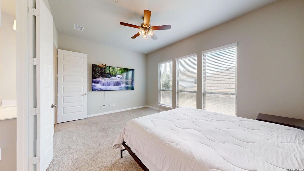 Furnished interior view inside a new home in Bison Ridge, San Antonio (Image 26).