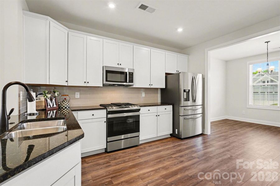 Furnished interior view inside a new home in , Charlotte (Image 11). Furnished interior view inside a new home in , Charlotte (Image 11).